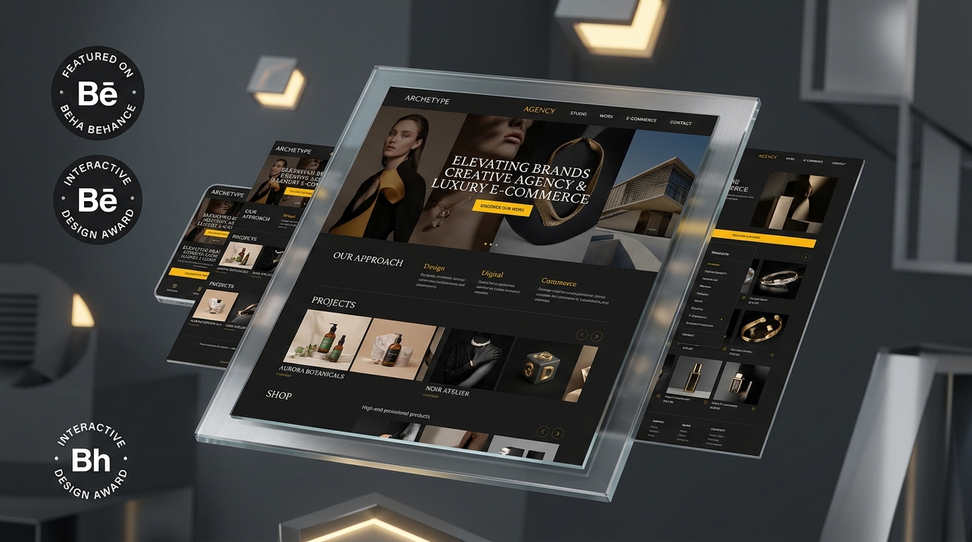 Archetype Creative Agency & E-Commerce Web Design